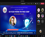 KHAI GIẢNG LỚP HỌC AN TOÀN THÔNG TIN THEO CISSP