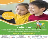 PHÁT ĐỘNG CUỘC THI HỌC SINH VỚI AN TOÀN THÔNG TIN 2022