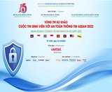 SINH VIÊN VỚI AN TOÀN THÔNG TIN ASEAN 2022