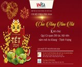 CHI HỘI VNISA PHÍA NAM CHÚC MỪNG NĂM MỚI - XUÂN GIÁP THÌN 2024