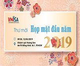 VNISA - THƯ MỜI HỌP MẶT ĐẦU NĂM XUÂN KỶ HỢI 2019