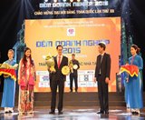 MISA ĐƯỢC TÔN VINH TẠI “ĐÊM DOANH NGHIỆP 2015”   VÌ NHỮNG ĐÓNG GÓP CHO DOANH NGHIỆP THỦ ĐÔ