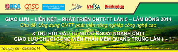 GIAO LƯU – LIÊN KẾT – PHÁT TRIỂN CNTT-TT LẦN 5 - LÂM ĐỒNG 2014