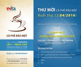 VNISA - Thư mời tham dự Cafe Bảo mật buổi thứ 13