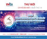 VNISA - THƯ MỜI THAM DỰ BUỔI SINH HOẠT CAFE BẢO MẬT LẦN THỨ 19 - 11/08/2018